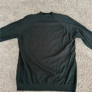 Zara Men's Dark Gray Crewneck Sweater